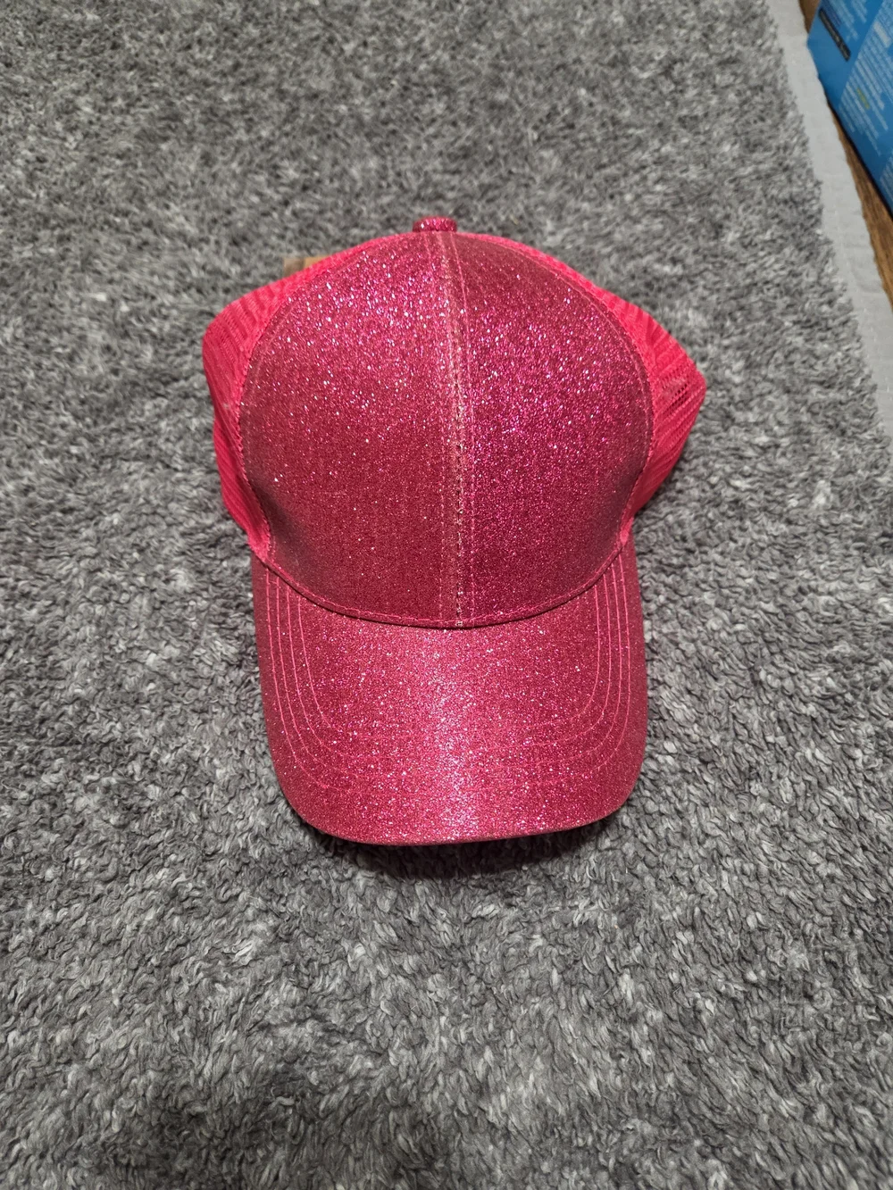 C.C Pink Glitter Trucker Hat